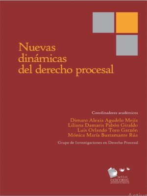cover image of Nuevas dinámicas del derecho procesal